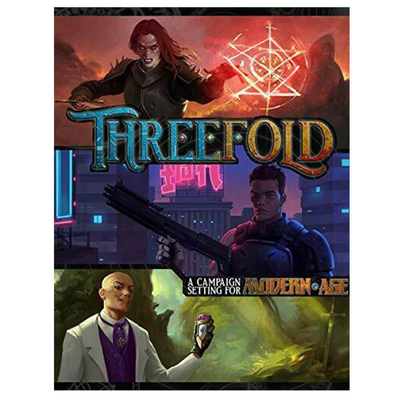 Modern Age Role Playing Game Threefold