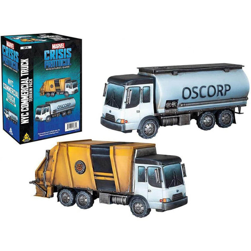 NYC Commercial Truck Miniatures Terrain Pack