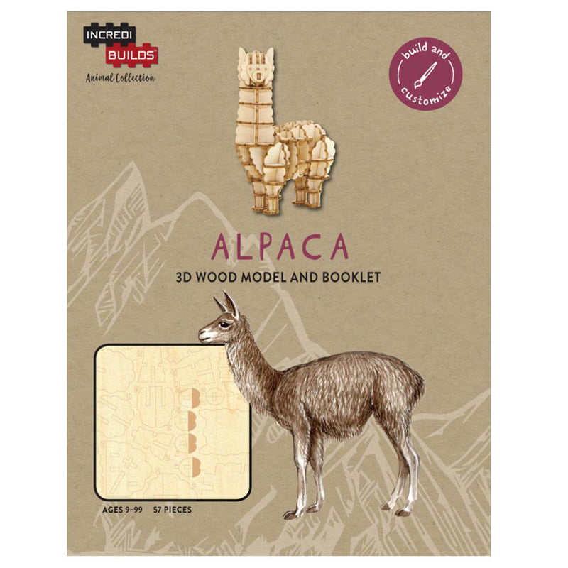 Incredibuilds Animal Collection 3D Wood Model