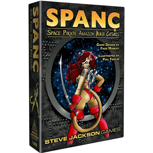 SPANC Space Pirate Amazon Ninja Catgirl Board Game