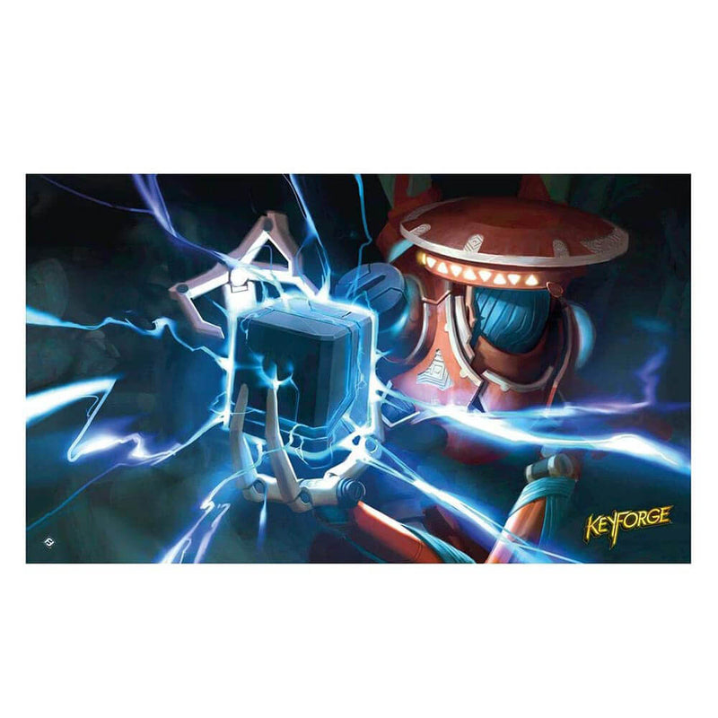 KeyForge Call of The Archons! Positron Bolt Playmat