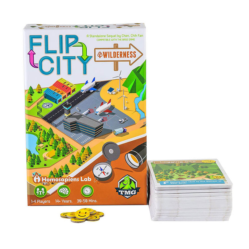 Flip City Wilderness Board Game