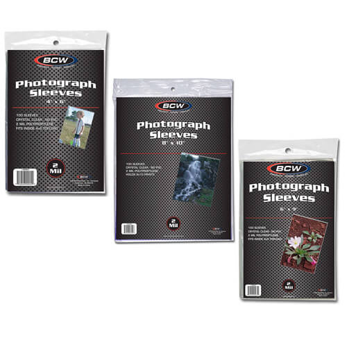 BCW Photo Sleeves