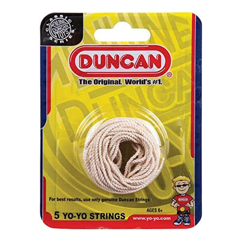 Duncan Yo Yo Strings 5 Pack White (100% Cotton)
