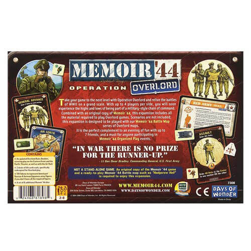 Memoir '44 Operation Overlord Expansion Game