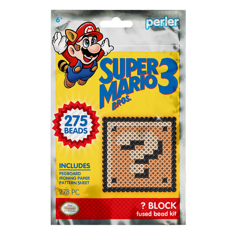 Perler Super Mario Bros 3 Coin Box Beads (275 Beads)