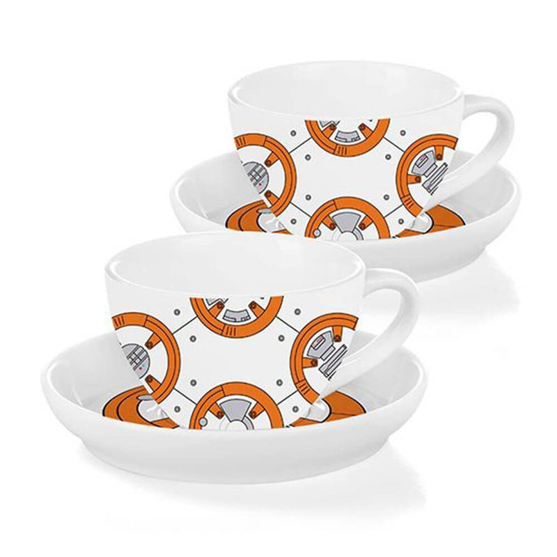 Star Wars BB8 Teacups and Saucers (Set of 2)