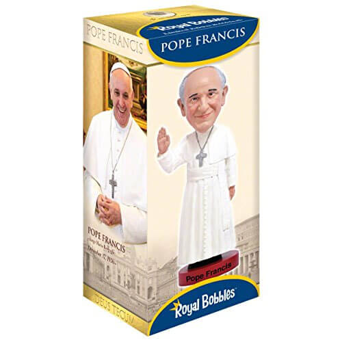Bobblehead Pope Francis 8' Figure