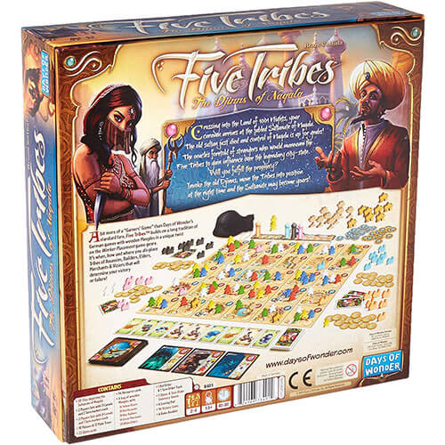 Five Tribes Board Game