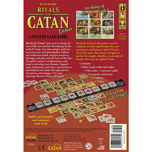 Rivals for Catan Deluxe Card Game