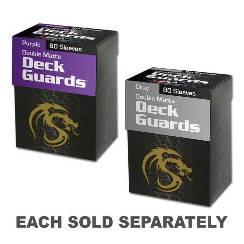 BCW Deck Guards Box & Protectors Double(80's)
