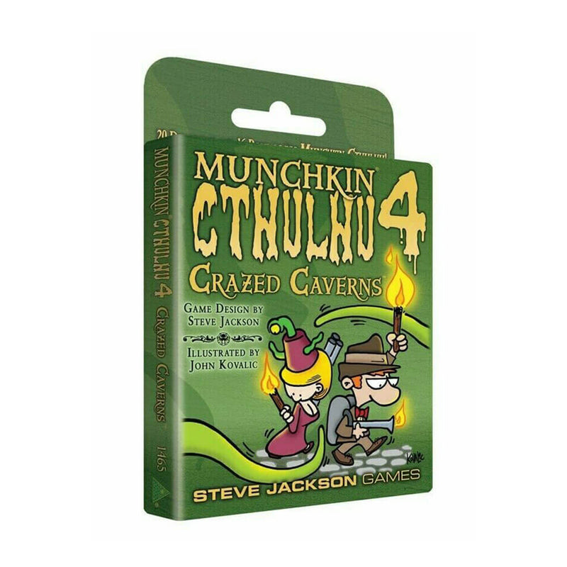 Munchkin Cthulhu 4 Crazed Caverns Card Game