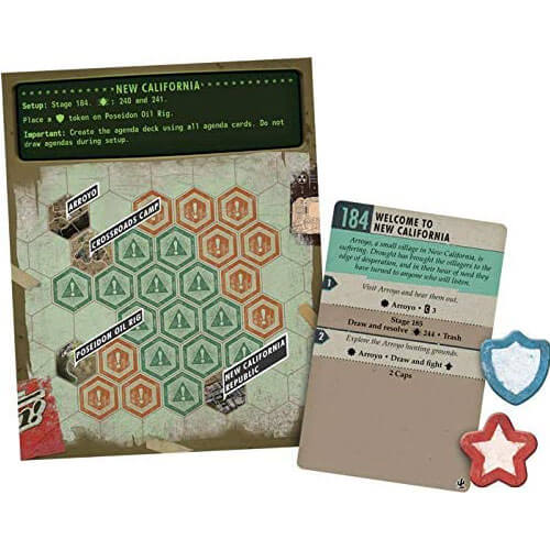Fallout The Board Game New California Expansion Game