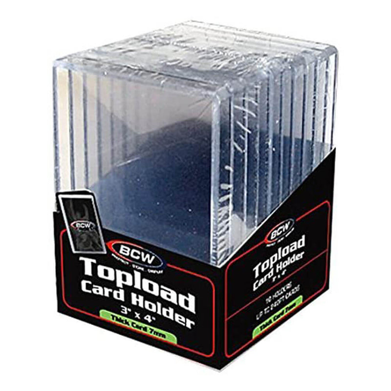 BCW Topload Card Holder Thick (3" x 4")