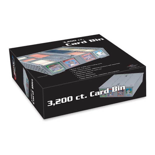 BCW Collectible Card Bin (Gray)