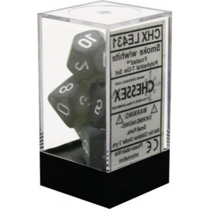 D7 Die Set Dice Frosted Poly (7 Dice)