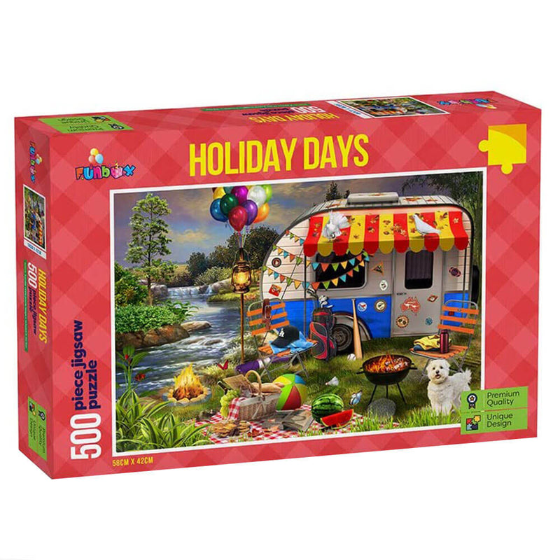 Funbox Puzzle Holiday Days Caravanning Puzzle