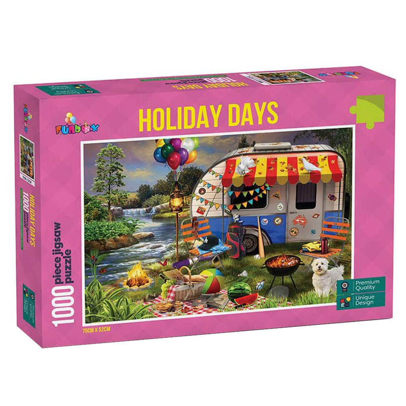 Funbox Puzzle Holiday Days Caravanning Puzzle