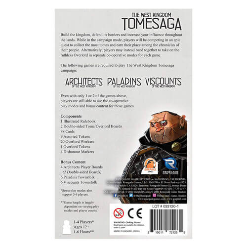 Tomesaga of the W. Kingdom Board Game