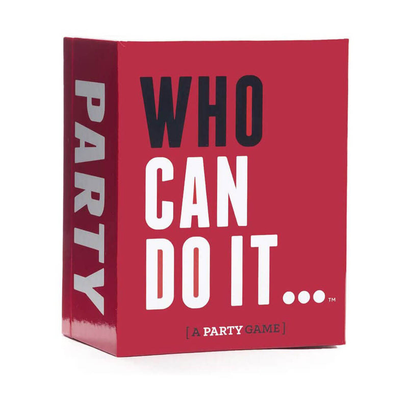 Who Can Do It Party Game