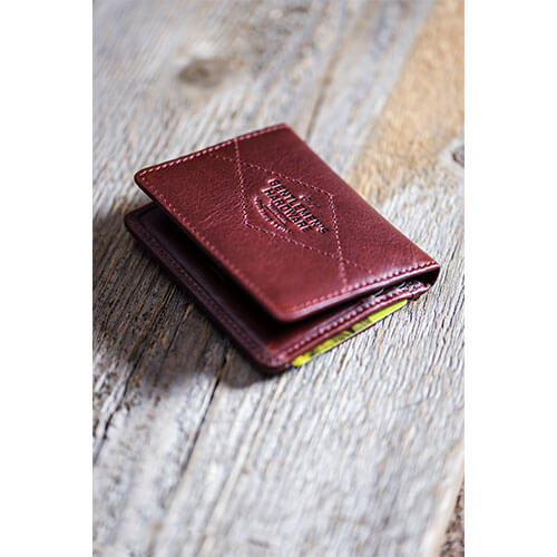 Gentlemen's Hardware Double Card Holder Wallet Leather