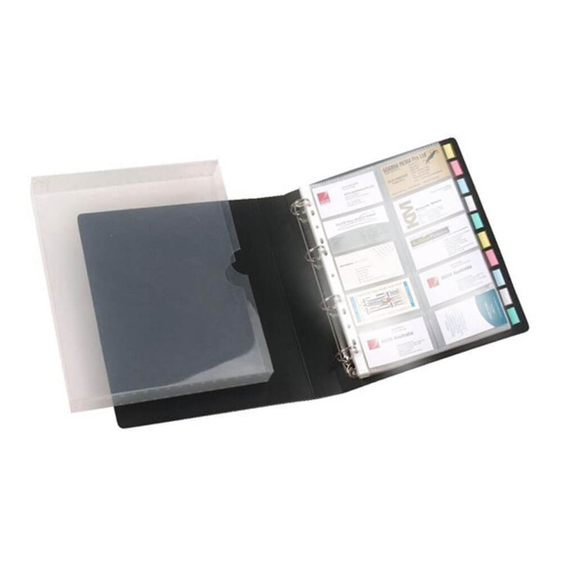 Marbig Business Card Book and Case (500 Capacity)