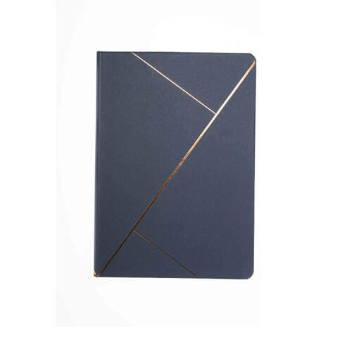 Collins Vanguard Notebook Foil Blue 240 pages A5