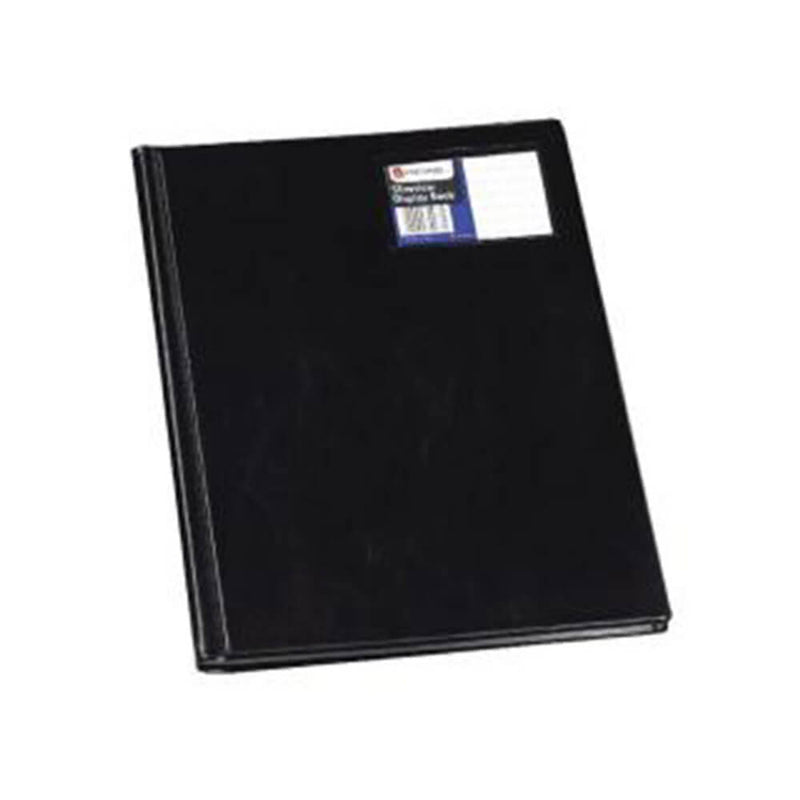 Rexel Slimview Display Book A4 Black (12 Pockets)