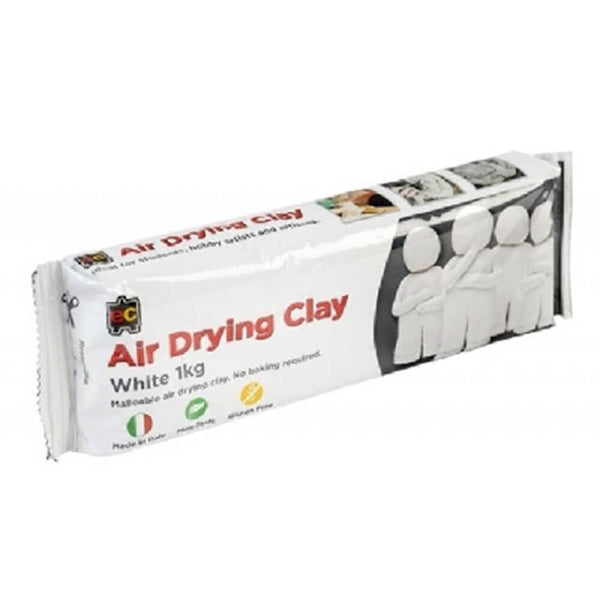 EC Air Drying Modelling Clay White (1kg)