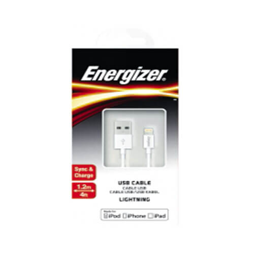 Energizer Lightning Cable 1.2m (White)