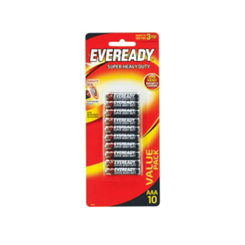 Eveready Super Heavy-duty Battery AAA (10pk)