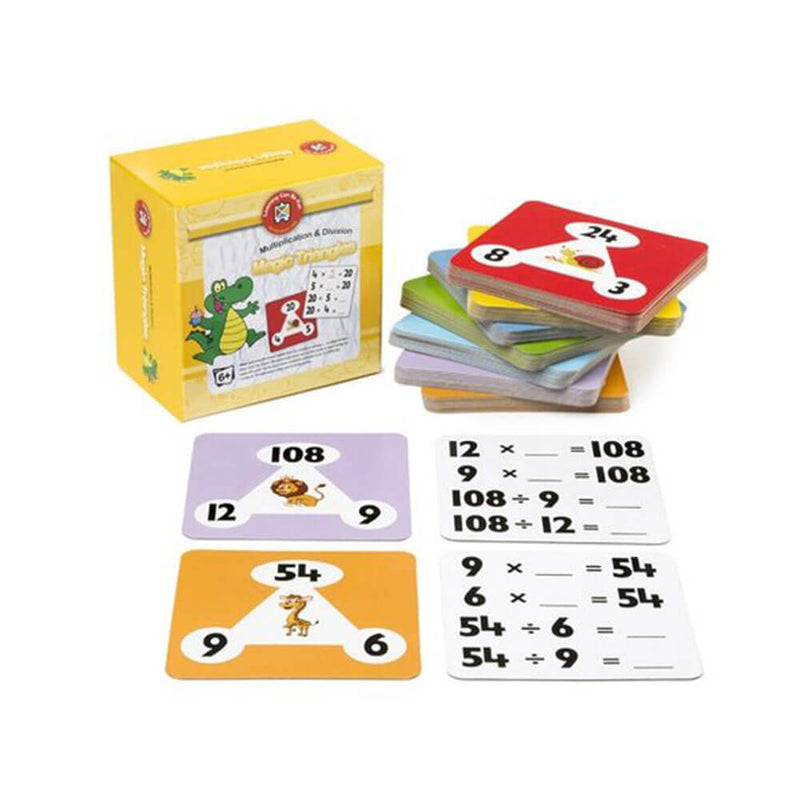 Learning Can Be Fun Multiplication Magic Game (76 Cards)