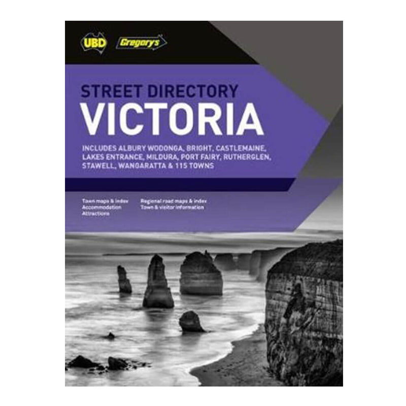 UBD Gregory's Victoria Cities & Towns Directory 19th Edition
