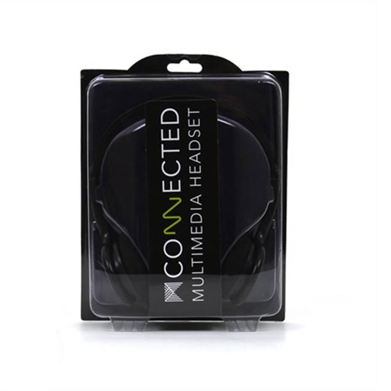 MConnected Multimedia On-Ear Headset Without Mic (Black)
