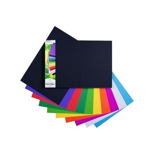 Quill Cardboard A3 125gsm Assorted (250pk)