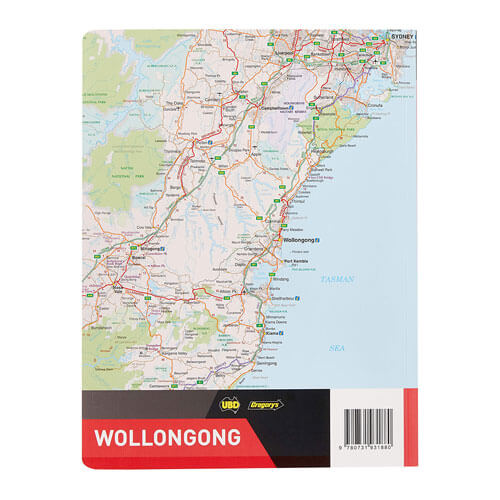 UBD Gregory's Wollongong South Coast Highlands 24th Edition