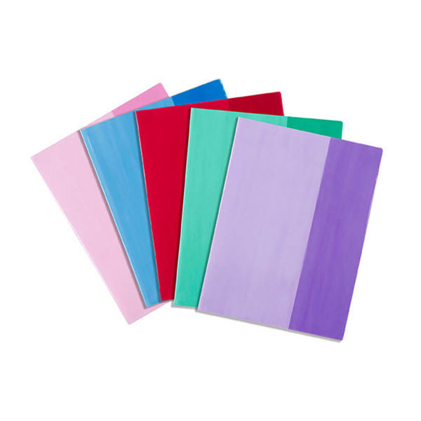 Contact Slip-on Book Sleeves 25pcs A4 (Assorted Tints)