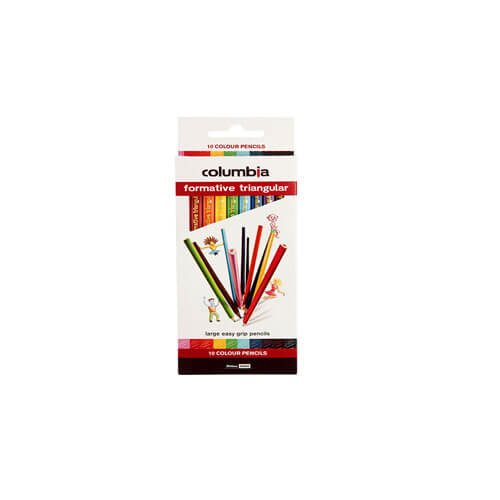 Columbia Formative Coloured Pencils (10pk)