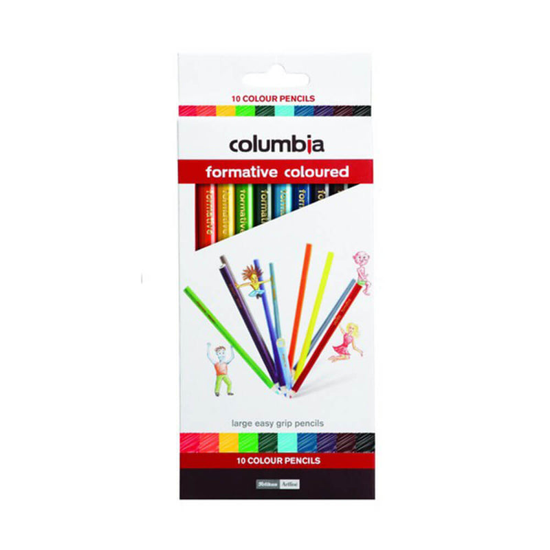 Columbia Formative Coloured Pencils (10pk)