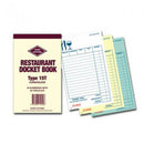 Zions Carbonless Triplicate Restaurant Docket Book
