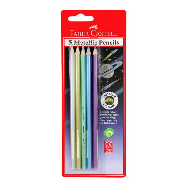Faber-Castell Metallic Pencils (5pk)