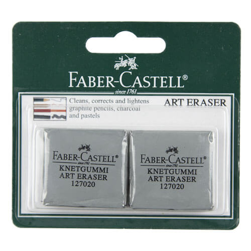 Faber-Castell Kneadable Art Eraser (2pk)