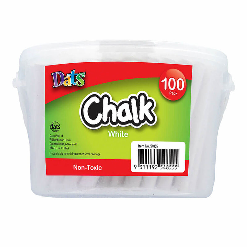 Dats Non-toxic Jumbo Chalk (100pk)