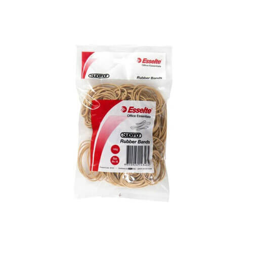 Esselte Superior Rubber Bands in Bag 100g