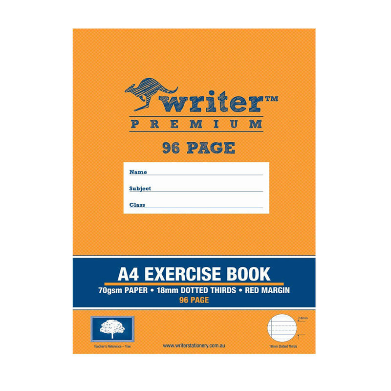 Exercise Book 96 Pages w/ Dotted Line (A4)