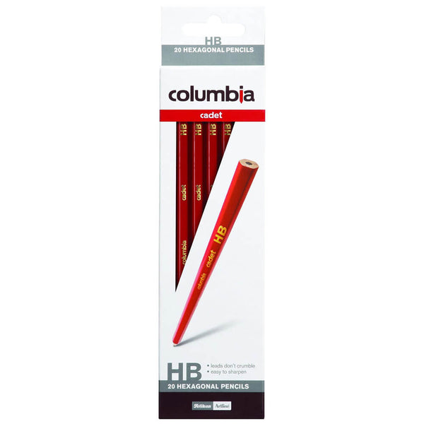 Columbia Cadet Round HB Lead Pencils (20/box)