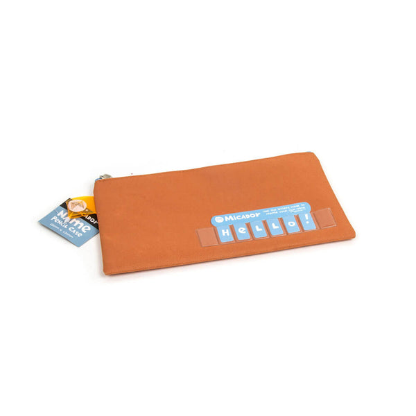 Micador Name Pencil Case 235x130mm (Orange)