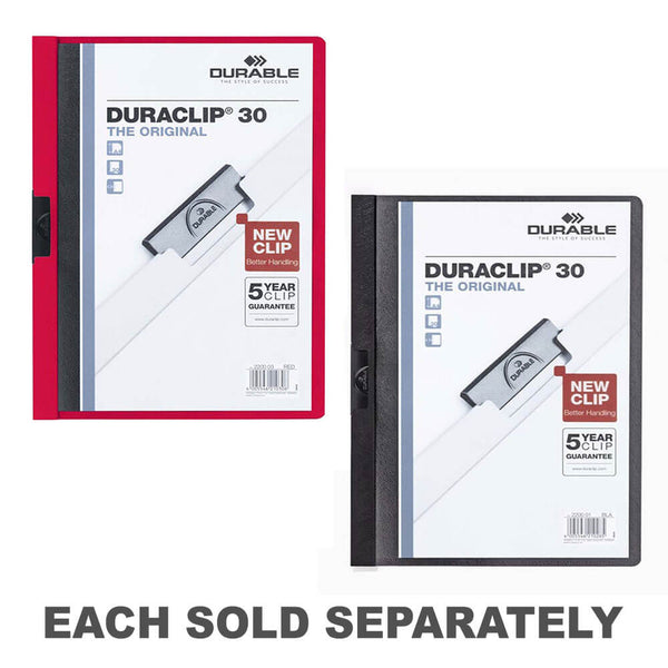 Durable Duraclip 30 Sheet Clamp Flat File (A4)