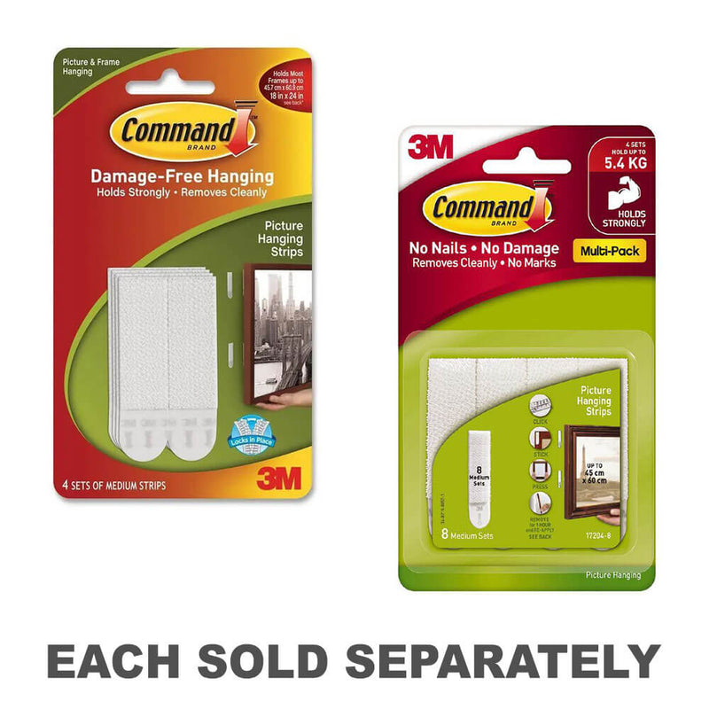 Command Picture Hanging Strips Medium (White)