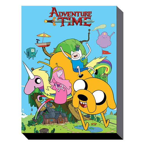 Adventure Time 60cm x 80cm Wall Art Canvas